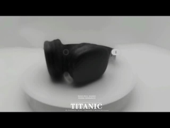 CVC 8.0 마이크 깊이인 배스와 귀 블루투스 헤드폰 이어폰 사실인 무선 전신 스테레오 헤드폰 위에서