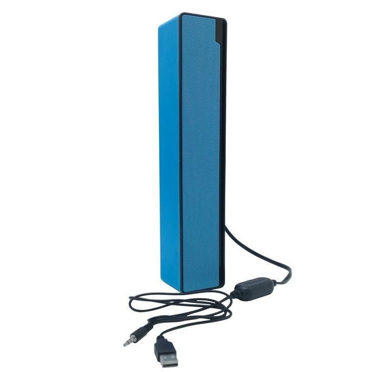 PC 랩탑 컴퓨터를 위한 3.5 밀리미터 AUX 유선 컴퓨터 스피커 사운드바 스테레오 2.0