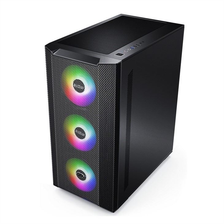 마그네틱 디자인의 컴퓨터 케이스 먼지 필터는 6개의 팬을 지원합니다 ATX Mid-Tower PC 게임용 케이스 유리 측면 패널 케이블 관리