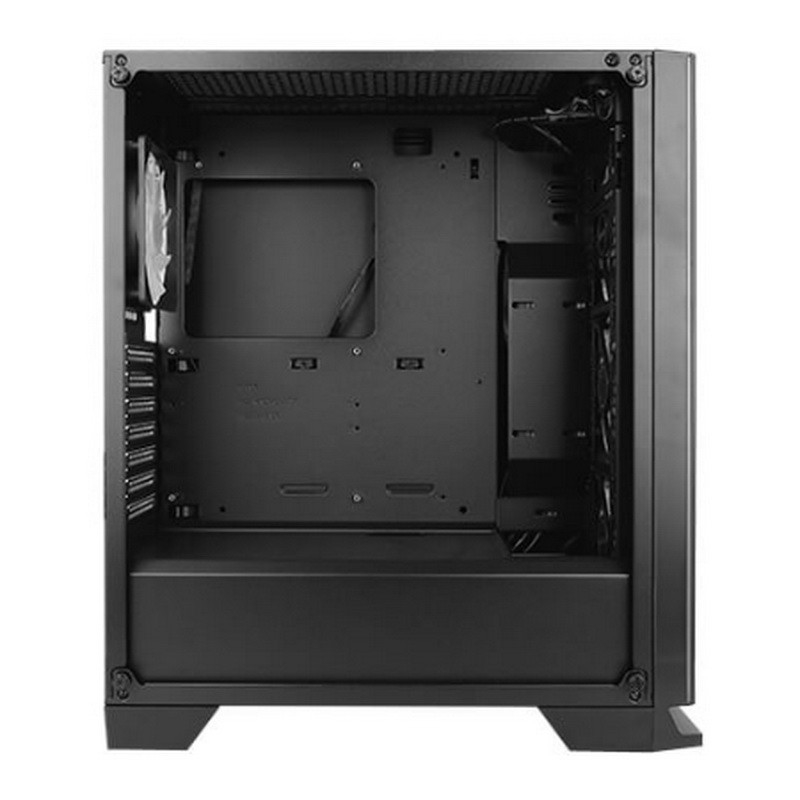ATX ITX 컴퓨터 캐비넷 RGB 타임 터널 풀타워 유리 PC 경우 36 센티미터 냉각 장치