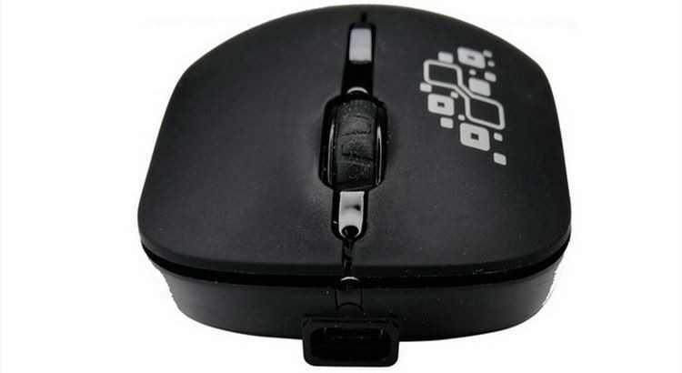 나노 수신기와 DPI800 인간 환경 공학적 블루투스 무선 마우스 2.4 Ｇ 키보드 마우스