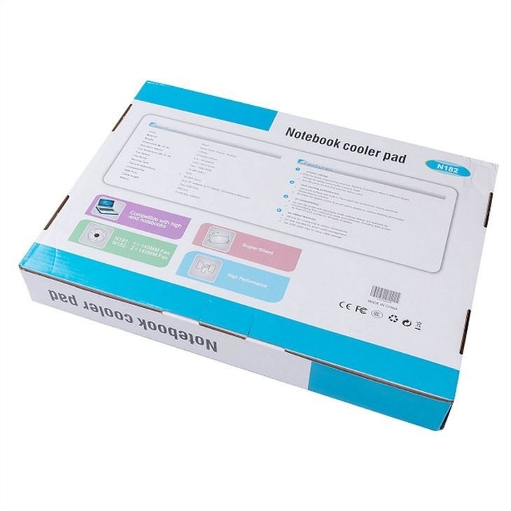 ETEK 노트북 쿨링 패드 - 맞춤형 14인치 RGB 노트북 쿨러 시스템, 대각도 틸트, 저소음