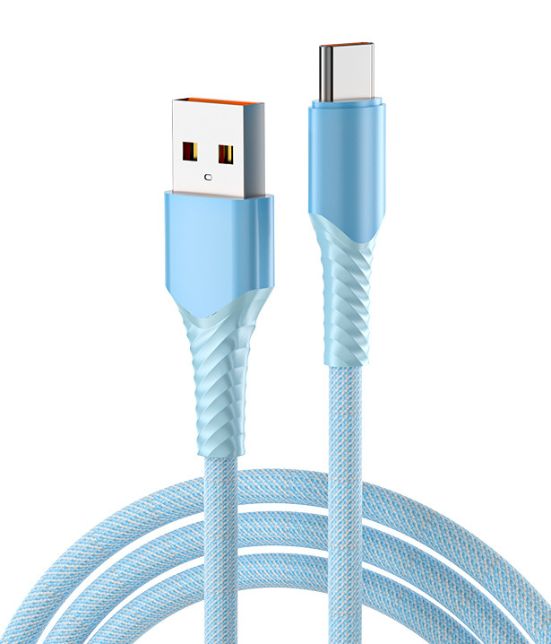 QC3.0 모바일 충전 고속 USB 데이터 케이블 - C형 최대 전력 66W