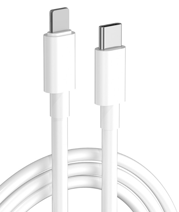 아이폰 충전을 위한 번개에 대한 PD 27W TPE 빠른 USB 데이터 케이블 C형