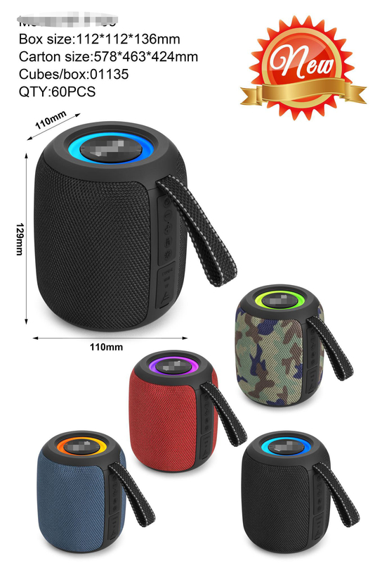 휴대용 10W Hi-Fi Running Marquee Radio 블루투스 스피커와 조명, TV 또는 프로젝터와 결합하여 고품질의 가정 오디오 및 비디오 시간을 즐길 수 있습니다.