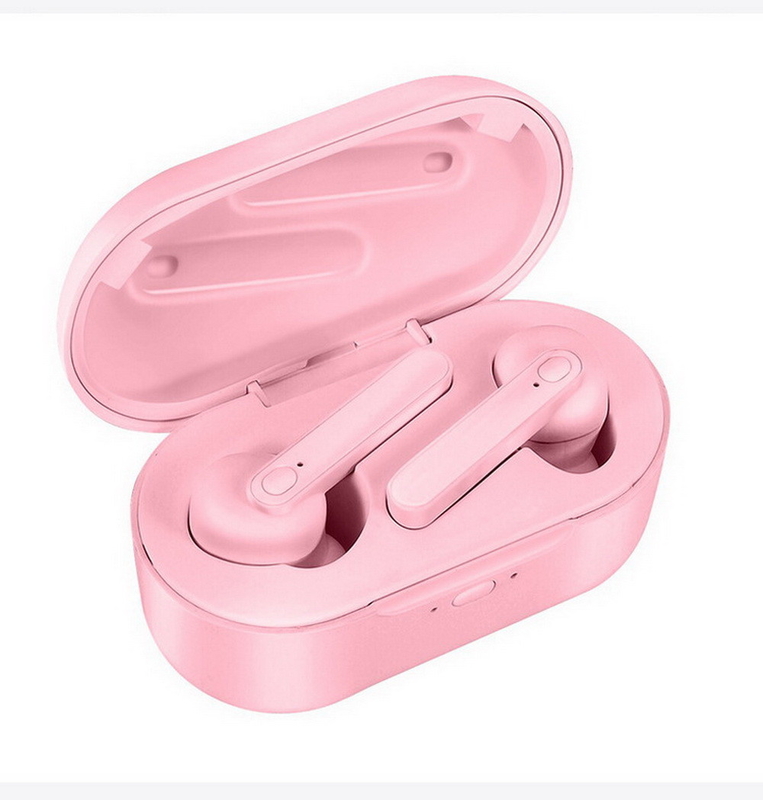 ETEK 무선 이어폰, 마이크가 있는 블루투스, 반쪽 귀에 있는 디자인, 맑은 통화용 소음 감축, 딥베이스, 방수