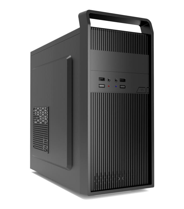 MATX 형식의 휴대용 게임 컴퓨터 케이스는 소프트웨어 설치 및 업그레이드에 충분한 공간을 제공합니다.
