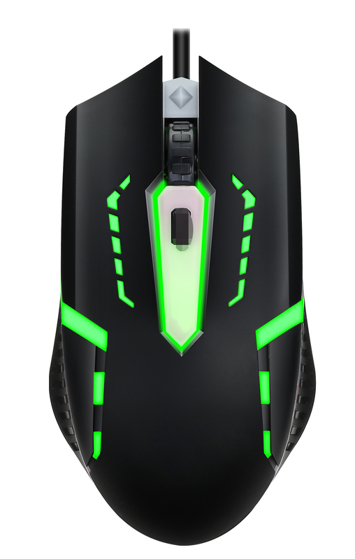 금속 게임 키보드 104 키 FN+F1-F12 기능 LED 백라이트 게임 마우스 조정 가능한 DPI (500-1500) RGB 조명