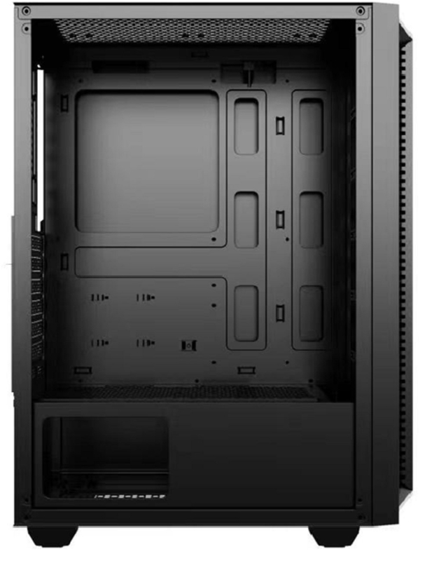 7개의 확장 슬롯과 6개의 팬 마운트를 가진 ATX 마이크로 ATX 및 ITX 메인보드를 지원합니다.