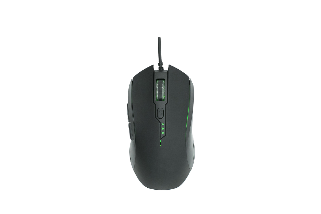 RGB 백글라이트, 4단계 DPI 조절, 플러그 앤 플레이 USB, 전문 사용자와 일반 사용자용 에르고노믹 6D 게임 마우스