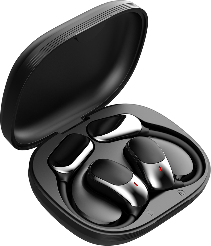 OWS TWS 블루투스 5.4 에어폰 12mm 복합 대막 번역 기능 시리 활성화 5.5 시간 배터리 수명 에르고노믹 디자인
