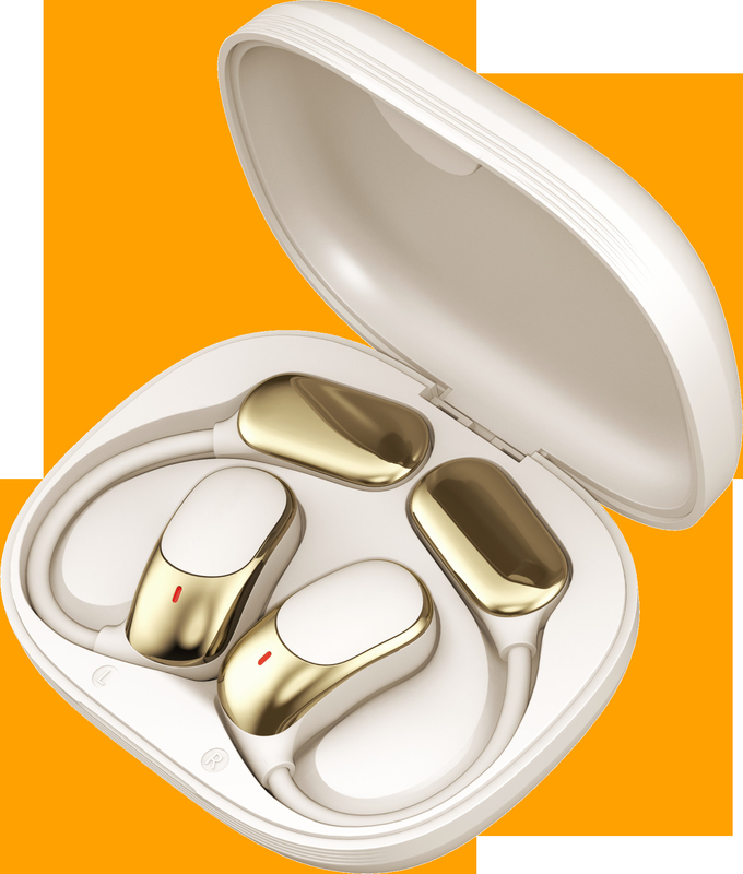 OWS TWS 블루투스 5.4 에어폰 12mm 복합 대막 번역 기능 시리 활성화 5.5 시간 배터리 수명 에르고노믹 디자인