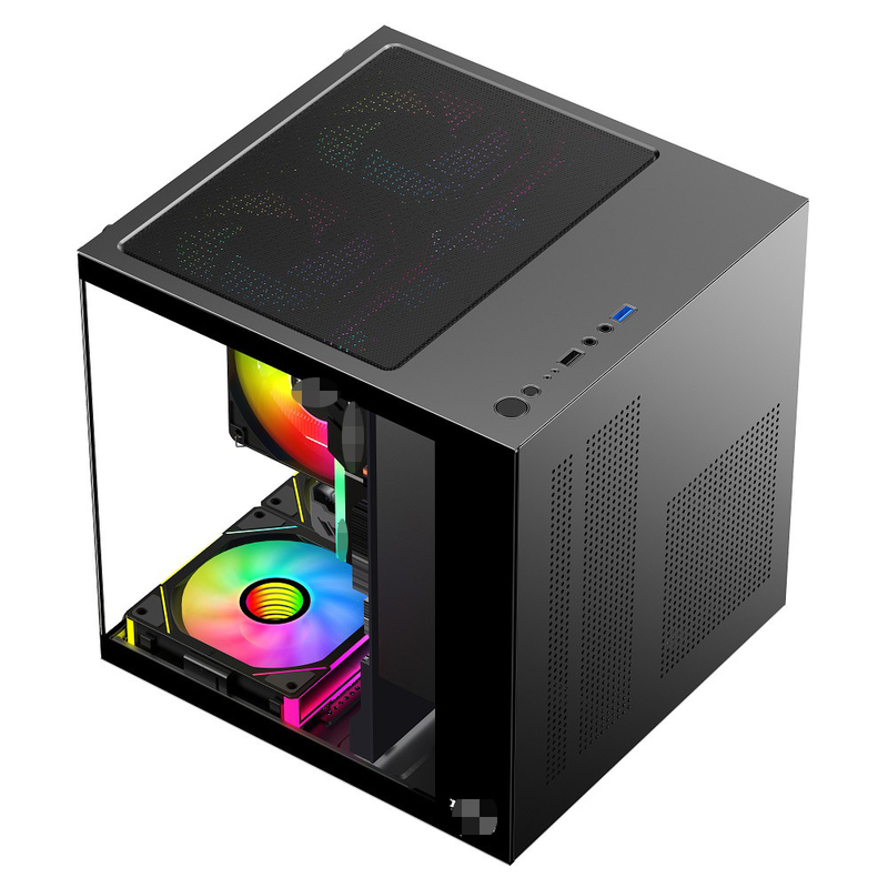 MATX/ITX PC 케이스는 320mm까지의 그래픽 카드를 지원합니다.