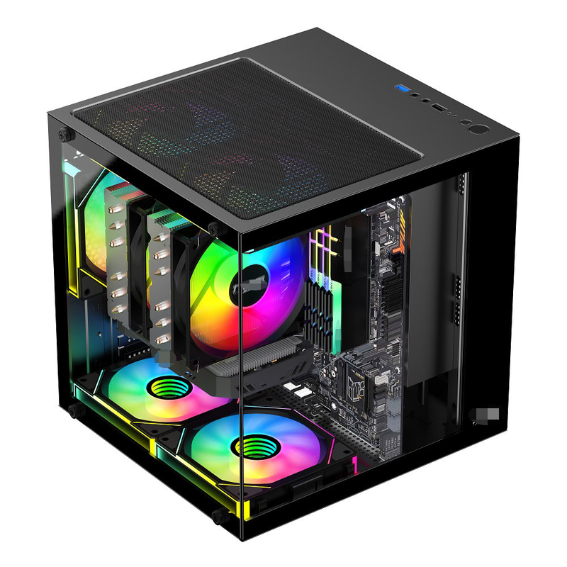 MATX/ITX PC 케이스는 320mm까지의 그래픽 카드를 지원합니다.