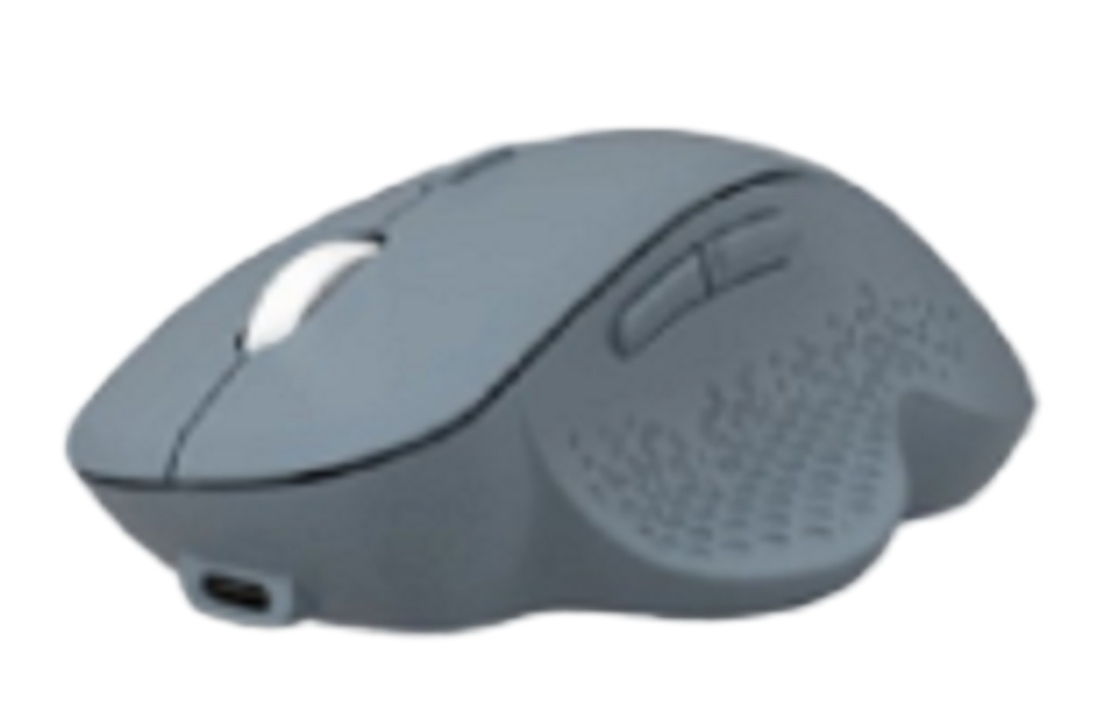 사이드 버튼이 있는 6D 마우스,2.4G, 블루투스 5.2에르고노믹한 디자인 1600 DPI까지 노이즈 없는 클릭, 사무실 직원, 디자이너, 게이머