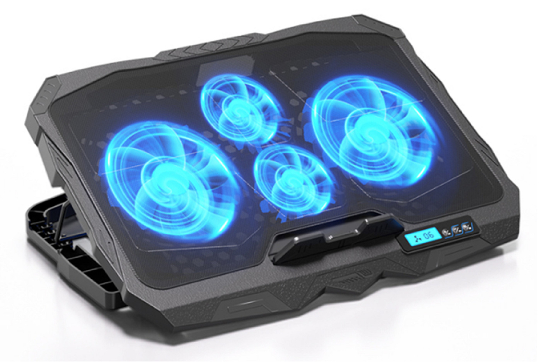 듀얼 사이즈 팬 14cm 2Pcs 및 7cm 2Pcs 3W 전력 1400/1800 RPM 조용한 작동 디스플레이 기능과 함께 가벼운
