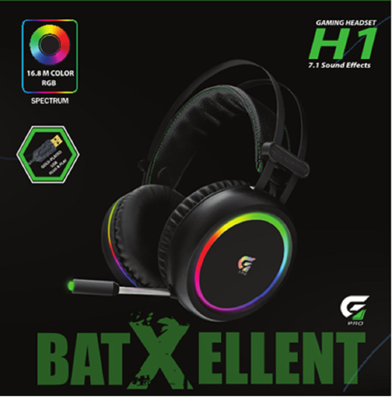 블루투스 헤드폰 16.8M RGB 컬러 7.1 사운드 효과 20Hz-20kHz 주파수 범위 Φ50mm 스피커 6.0*5.0mm 게이머용 전방향 마이크