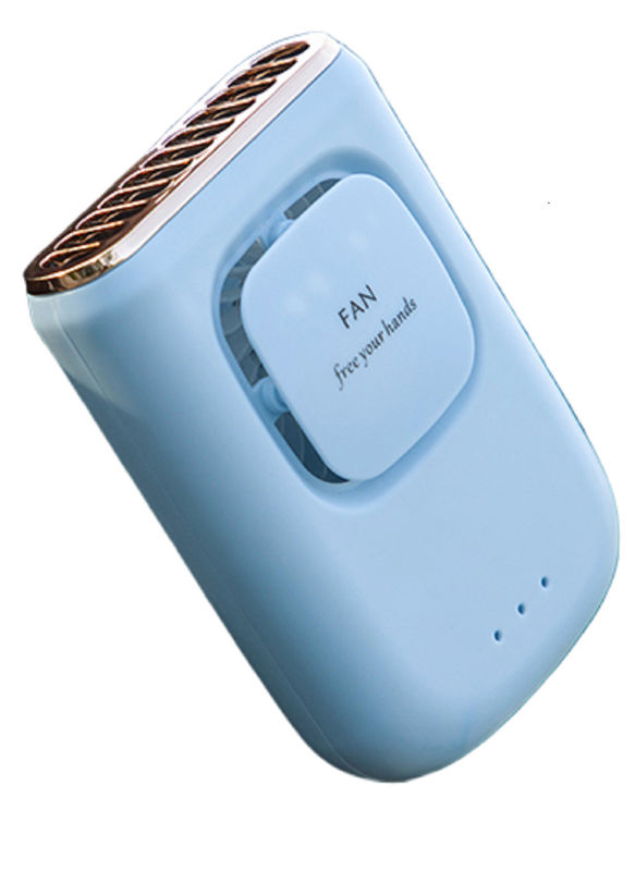1200mAh 배터리 5V 충전 전압 C 타입 충전 3 모드 조정 가능한 휴대용 작은 팬 분홍색 또는 파란색