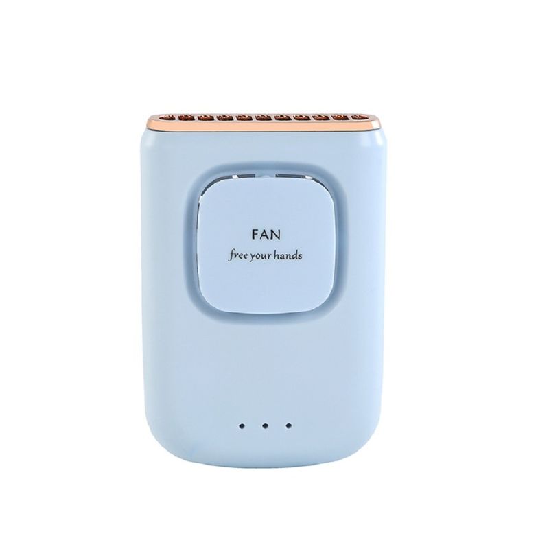 1200mAh 배터리 5V 충전 전압 C 타입 충전 3 모드 조정 가능한 휴대용 작은 팬 분홍색 또는 파란색