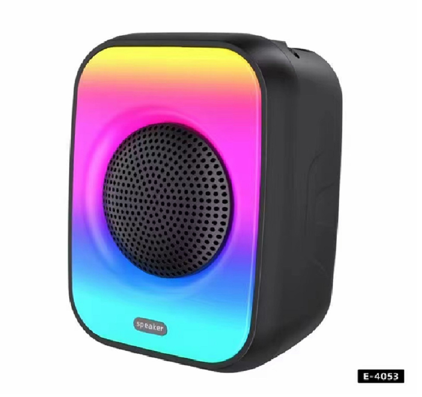 4인치 45마그네트 스피커 500MAH 배터리 블루투스 TF 카드 FM 라디오 USB 플래시 메모리 야외 캠핑 가정용