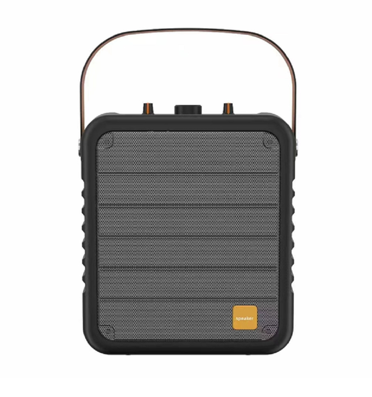 6.5인치 스피커 60마그네트, 8W 전력 60Hz-16kHz 범위 2400mAh 배터리 블루투스 AUX TF FM 및 USB 재생을 지원합니다