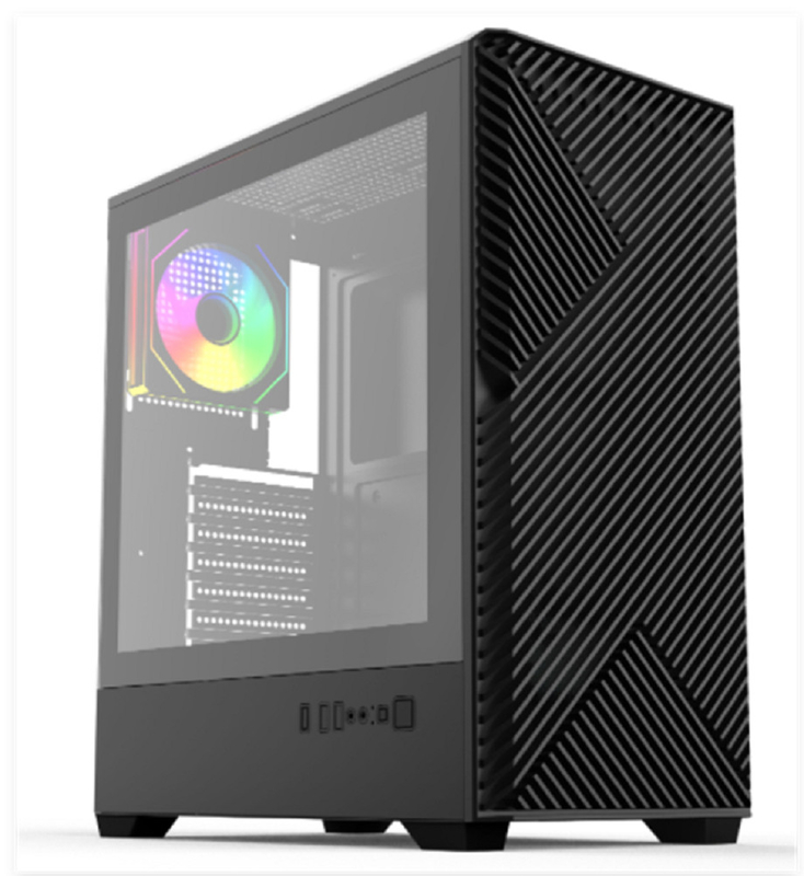 E-ATX/ATX/M-ATX 11 팬 슬롯 컴퓨터 케이스 듀얼 모드 드라이브 베이, 0.6mm SPCC 스틸 + ABS 패널