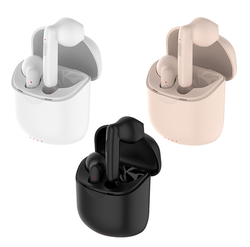 30mAh 에어폰 배터리 용량 화이트 블루투스 5.3 AAC/SBC 지원 타입-C 빠른 충전 F10 소리 3색