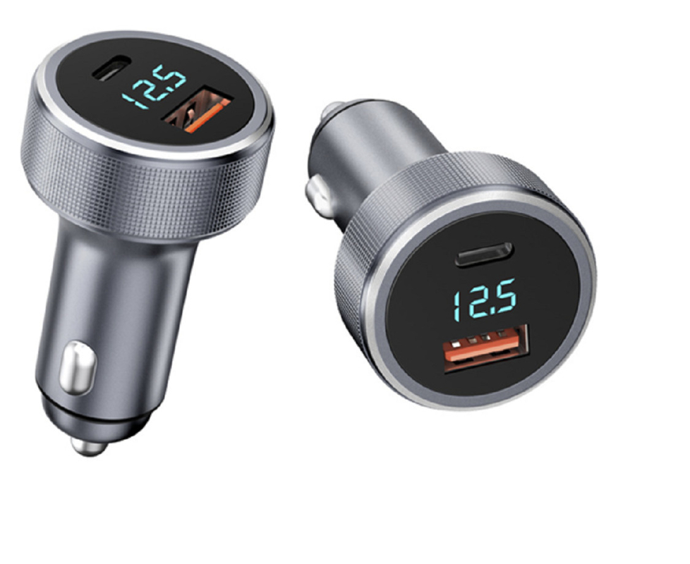 듀얼 포트 패스트 충전 USB-C PD 30W+USB-A QC 18W 멀티 프로토콜 지원 PD/QC/PPC 알루미늄 합금+플라스틱 셸