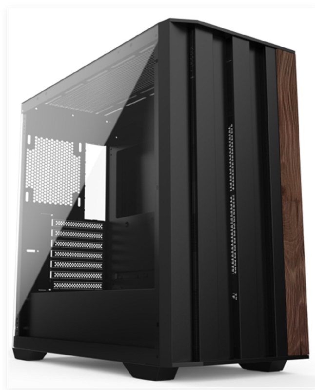 게임 케이스 SPCC+ABS+Wood Structure 전면 듀얼 USB 1.0+USB 3.0+Type-C 세 배 물 냉각