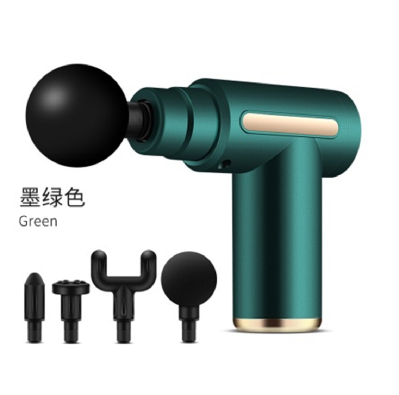 6 모드 휴대용 근육 마사저 800mAh 30W 심층 구제 4 마사지 머리 등 / 다리 빨간 녹색 검은 회색