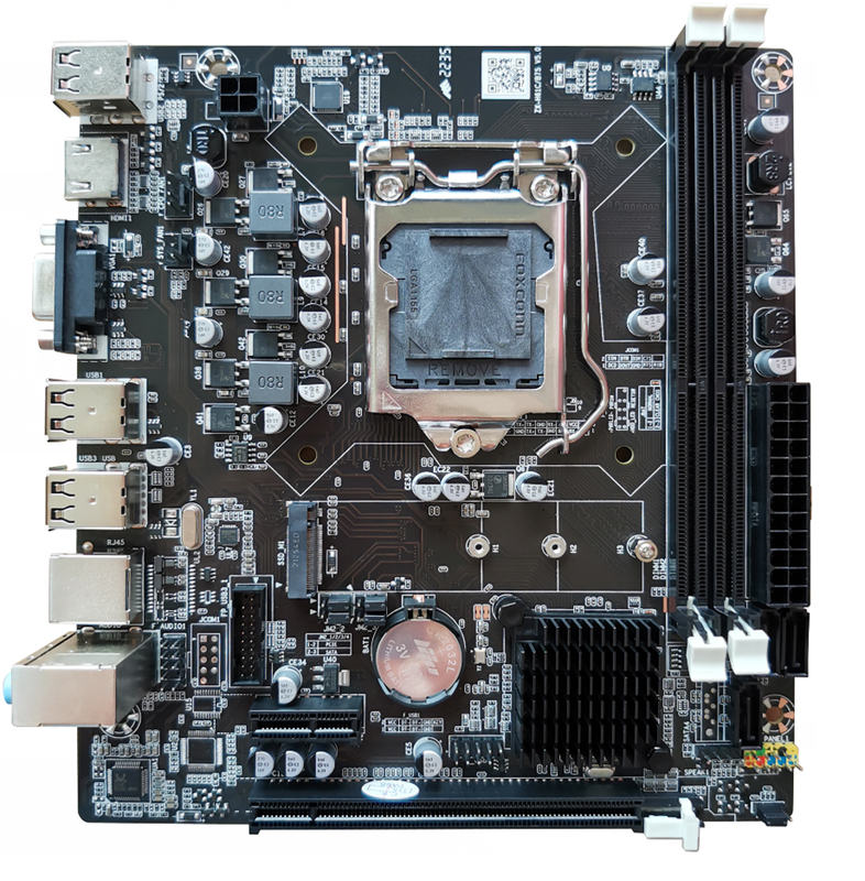 ETEK 메인보드 듀얼 채널 DDR3 1066/1333 SDRAM 최대 8GB PCIe 슬롯 M.2 스토리지 다중 SATA+USB 포트 포함