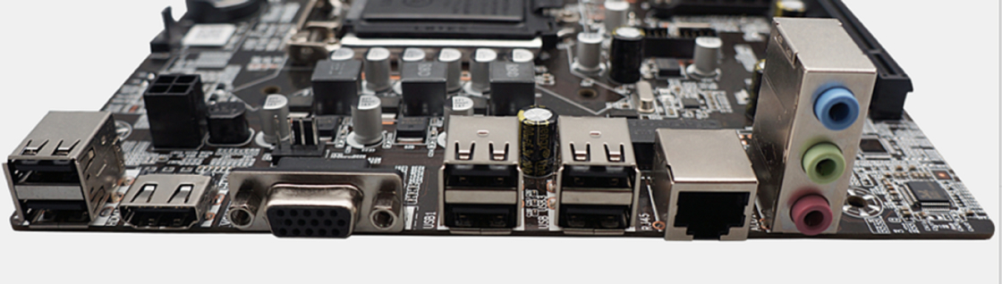 ETEK 메인보드 듀얼 채널 DDR3 1066/1333 SDRAM 최대 8GB PCIe 슬롯 M.2 스토리지 다중 SATA+USB 포트 포함