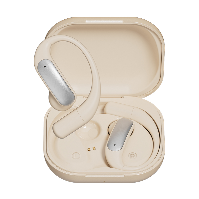 ETEK AI 번역 OWS 이어폰, Bluetooth 5.4, 40mAh 이어폰 배터리, 500mAh 충전 케이스 (보호됨), F10 복합 필름