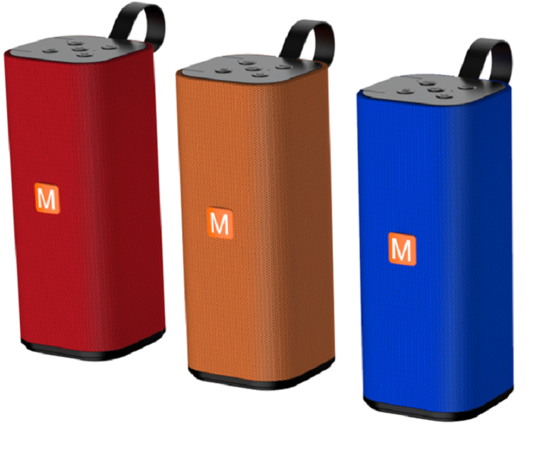 6W 휴대용 블루투스 스피커,ABS + 패브릭, 지 리 칩, TF/FM/AUX/USB, 손 무료 통화, 1200mAh 배터리