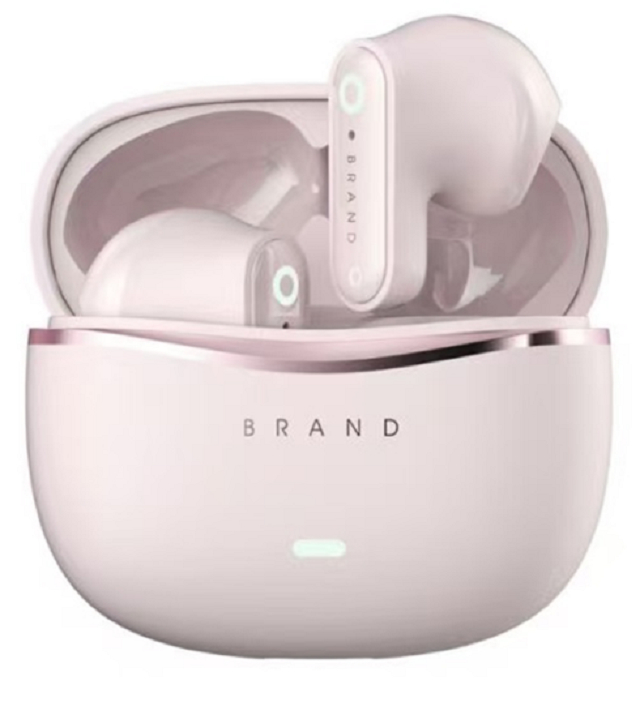 TWS 무선 이어버드, Bluetrum 5756T, 13mm 스피커, 10M 범위, 4시간 재생, 25mAh+180mAh 케이스, 블랙/화이트/핑크