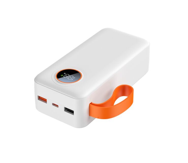 30000mAh PD 22.5W 파워 뱅크, 트리플 클래드 A 폴리머 셀 (10000mAh*3), USB-C 및 USB-A, 147*68*43mm, 흑/백