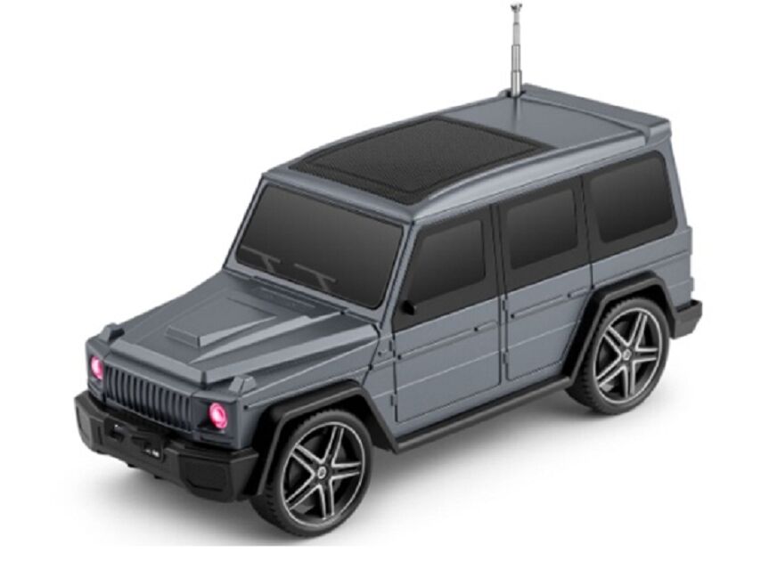 자동차 모양의 태양광 블루투스 스피커, JL 5.3, 10W, 1200mAh, ABS+철망, 4색