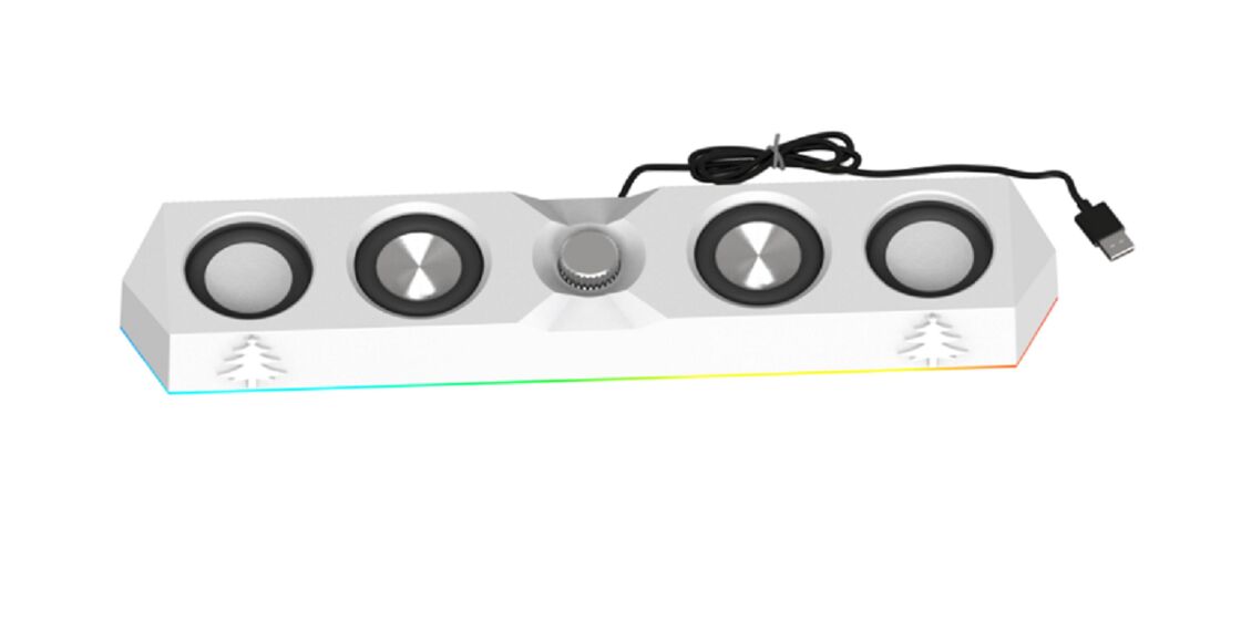LED 블루투스 스피커, JieLi V5.4, 6W 스테레오, 2