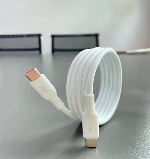 자기식 급전전 케이블, 6-코어 구리, 정품 실리콘, 6가지 색상