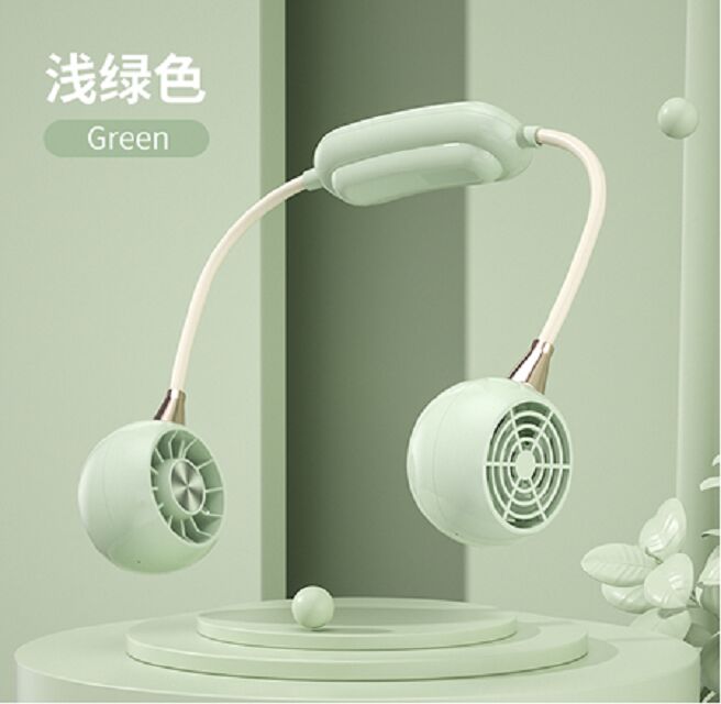 3단 목풍기 1200mAh, C형, 2H 충전, 녹색/핑크/백색