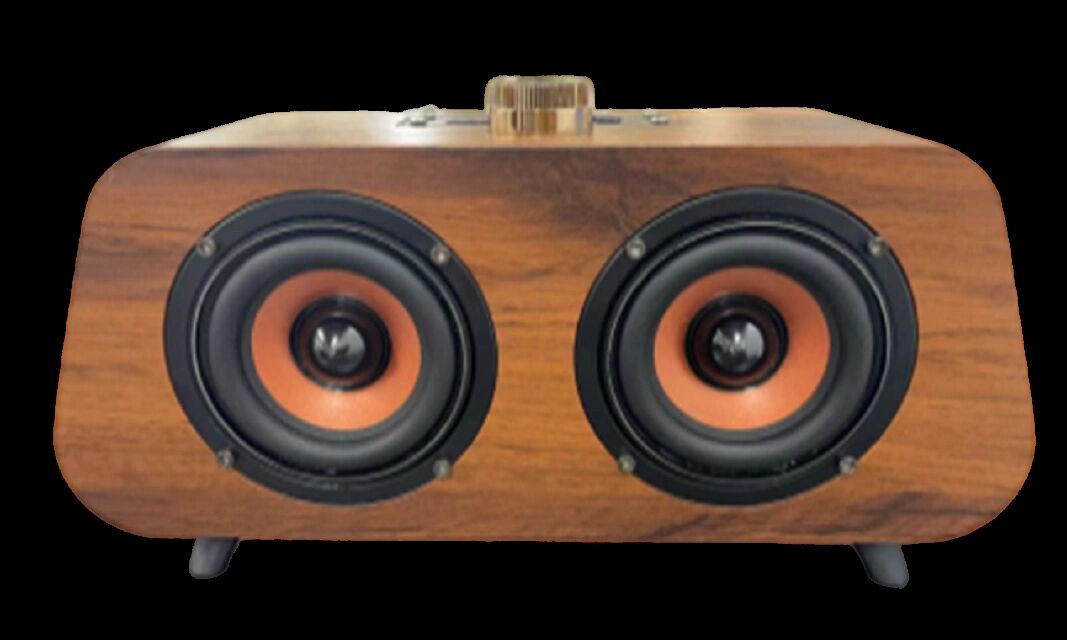 20W 듀얼 블루투스 스피커, 3인치 드라이버, 멀티 모드 (BT/FM/USB/TF/AUX), 18650 배터리