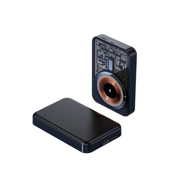 10000mAh 자기 무선 전원 뱅크, 22.5W PD + 15W Qi 빠른 충전, 3 색상