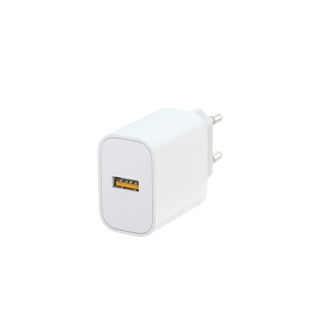 미국 12W 충전기 5V/2.4A 출력 AC100-240V 넓은 전압 흰색