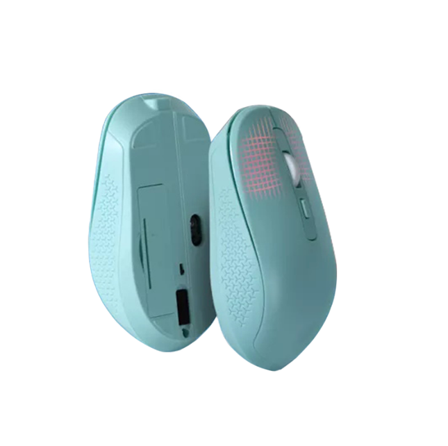 4D 무선 마우스 | 2.4GHz 연결 | 3단계 DPI | AA 배터리 사용 | 블랙/화이트/핑크/블루