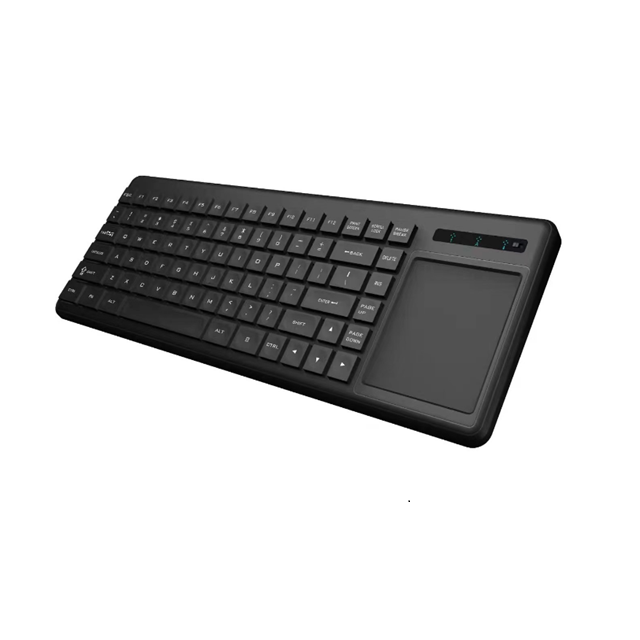89키 듀얼 모드 무선 터치 키보드, 2.4G + BT5.0 + Type-C 충전식, 500mAh 배터리 및 10M 키 스트로크 수명