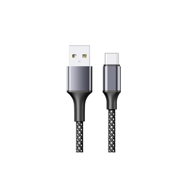 USB2.0 마그네틱 수축형 고속 충전 케이블, Type-C to A, 3A/480Mbps, 1M 브레이디드