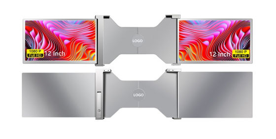 2 X 12 인치 FHD IPS 화면 1920 X 1080 16 / 9 초등 디자인 화면 당 1.1kg 25.3mm 두께 HDR 지원 12 OSD 언어